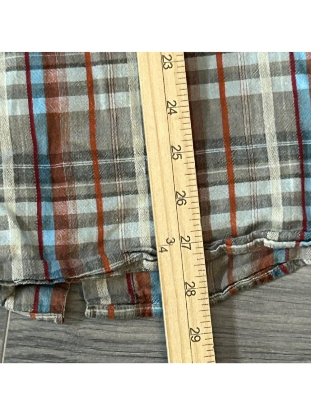 Kuhl Shirt Mens XL Brown Plaid Linen Short Sleeve Button Up Outdoor Hiking - Picture 13 of 13